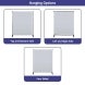 6 ft x 8 ft Step and Repeat Adjustable Banner Stands