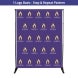 6 ft x 8 ft Step and Repeat Adjustable Banner Stands