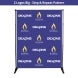 6 ft x 8 ft Step and Repeat Adjustable Banner Stands