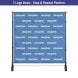 8 ft x 8 ft Step and Repeat Adjustable Banner Stands