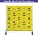 8 ft x 8 ft Step and Repeat Adjustable Banner Stands