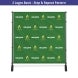 8 ft x 8 ft Step and Repeat Adjustable Banner Stands