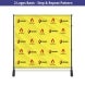 9 ft x 8 ft Step and Repeat Adjustable Banner Stands