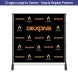 9 ft x 8 ft Step and Repeat Adjustable Banner Stands