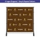 9 ft x 8 ft Step and Repeat Adjustable Banner Stands