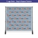 10 ft x 8 ft Step and Repeat Adjustable Banner Stands