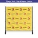 10 ft x 8 ft Step and Repeat Adjustable Banner Stands