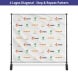 10 ft x 8 ft Step and Repeat Adjustable Banner Stands