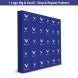 8 ft x 8 ft Step and Repeat Fabric Pop Up Straight Display