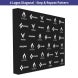10 ft x 8 ft Step and Repeat Fabric Pop Up Straight Display