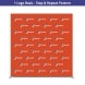 8 ft x 8 ft Step and Repeat Straight Pillow Case Backdrop