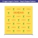 8 ft x 8 ft Step and Repeat Straight Pillow Case Backdrop