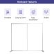 10 ft x 8 ft Step and Repeat Straight Pillow Case Backdrop