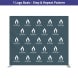 10 ft x 8 ft Step and Repeat Straight Pillow Case Backdrop