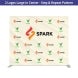 10 ft x 8 ft Step and Repeat Straight Pillow Case Backdrop