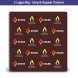 10 ft x 10 ft Step and Repeat Wall Box Fabric Display