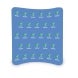 8 ft x 8 ft Step and Repeat Curved Pillow Case Backdrop