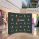 10 ft x 8 ft Step and Repeat Fabric Pop Up Curved Display