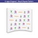 10 ft x 8 ft Step and Repeat Fabric Pop Up Curved Display