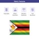Zimbabwe Flag