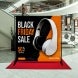 Adjustable Banner Stand