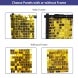 Sequin Shimmer Wall Backdrop Panel, Gold