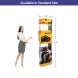 Display Tower with Custom Printed Interlocking Panels