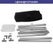 Straight Pillow Case Tension Fabric Backdrop