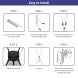 Korean Style X Banner Stands