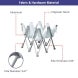 Fabric Pop Up Curved Display