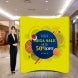Curved Pillow Case Tension Fabric Backdrop