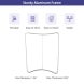 Curved Pillow Case Tension Fabric Backdrop