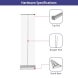 Silverstep 24'' Retractable Banner Stand