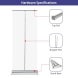 Silverstep 36'' Retractable Banner Stand