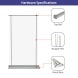Silverstep 48'' Retractable Banner Stand