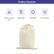 Canvas Drawstring Bags - Non Printed