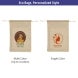 Jute Drawstring Bags - Printed