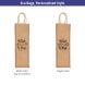 Jute Wine Bags - Printed