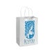Printed White Paper Shopping Bags
