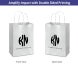 Printed White Paper Shopping Bags