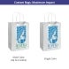 Printed White Paper Shopping Bags