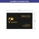 Raised Foil Business Cards
