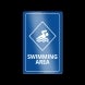 Reflective Pool Signs