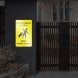 Reflective Funny Beware of Dog Signs