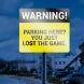 Reflective Funny Warning Signs