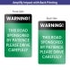 Reflective Funny Warning Signs