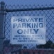 Reflective Private Parking Signs