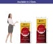 Silverstep Tabletop 24 Inch Retractable Banner Stand
