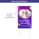 Reflective Birthday Yard Signs