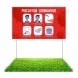 Yard Precaution Signs